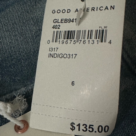 NWT Good American GOOD LEGS SKINNY JEANS Indigo317 - Picture 8 of 12